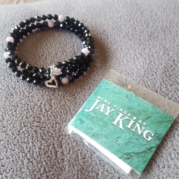 Jay King Jewelry - Authentic Jay King black spinel and pink kunzite Jay King Jewelry - Authentic Jay King black spinel and pink kunzite
